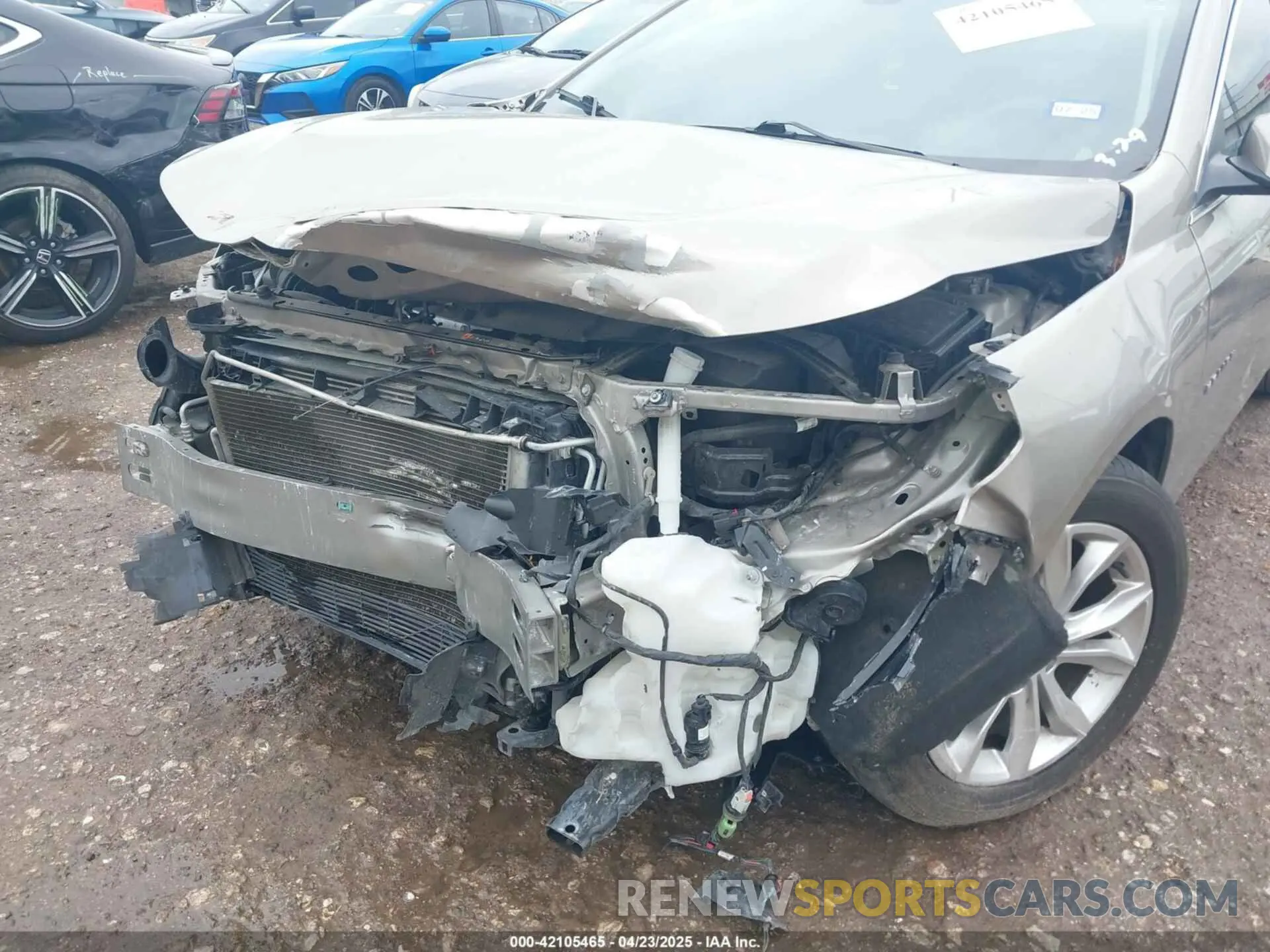 6 fotografías del automóvil dañado 1G1ZD5STXNF150923 CHEVROLET MALIBU 2022