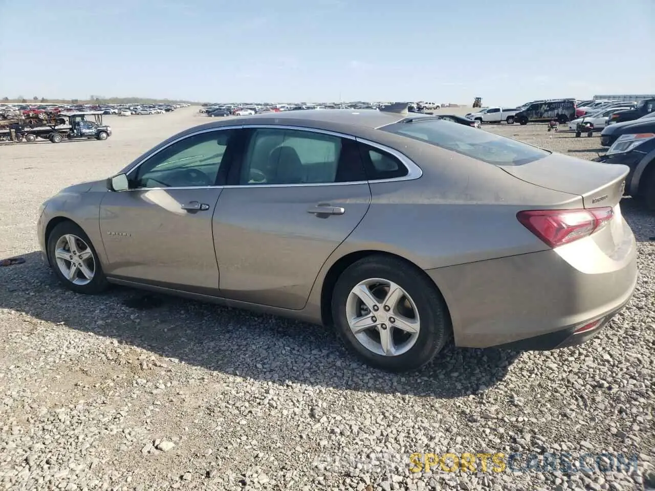 2 fotografías del automóvil dañado 1G1ZD5STXNF152400 CHEVROLET MALIBU 2022