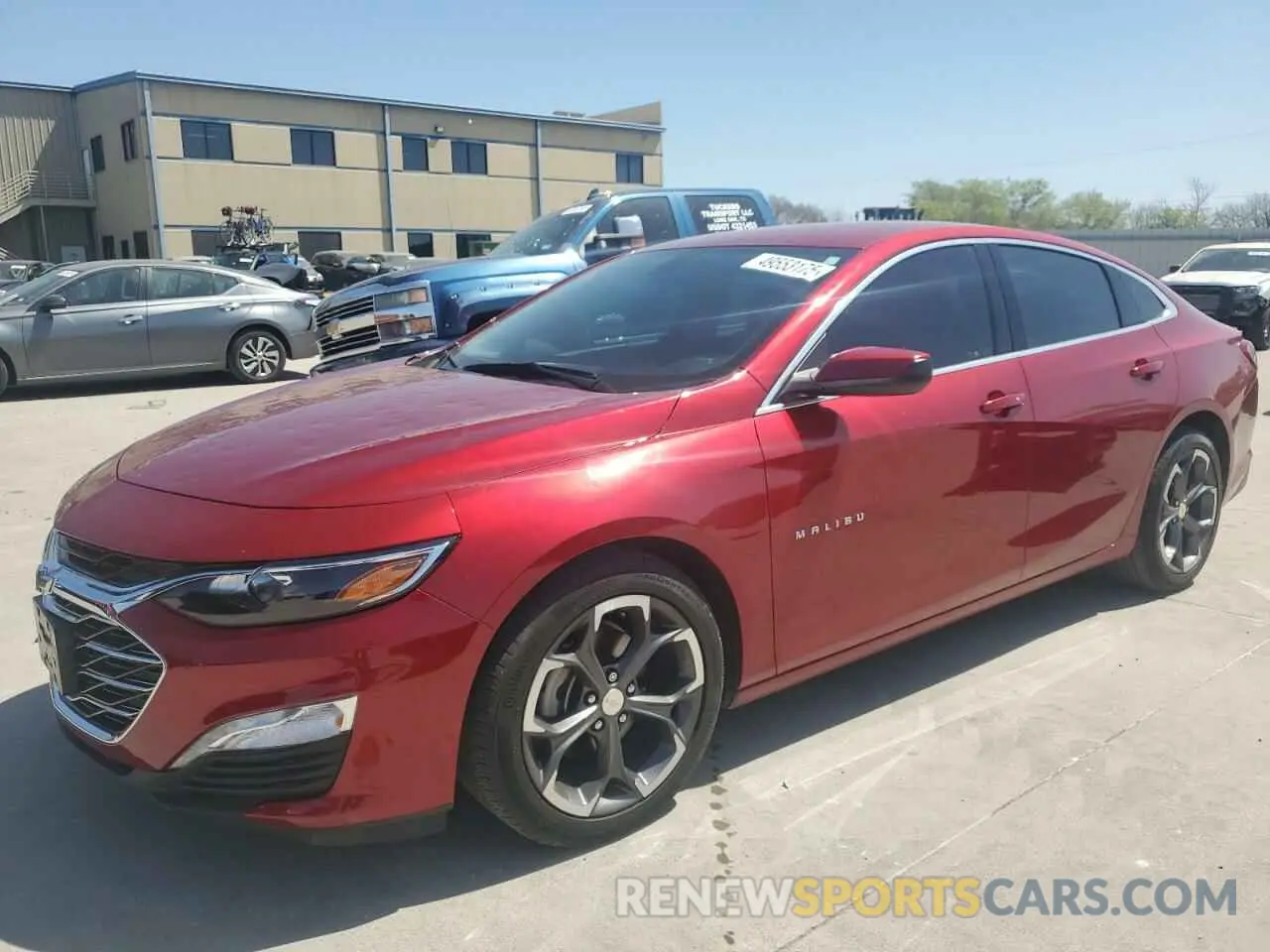1 fotografías del automóvil dañado 1G1ZD5STXNF153885 CHEVROLET MALIBU 2022