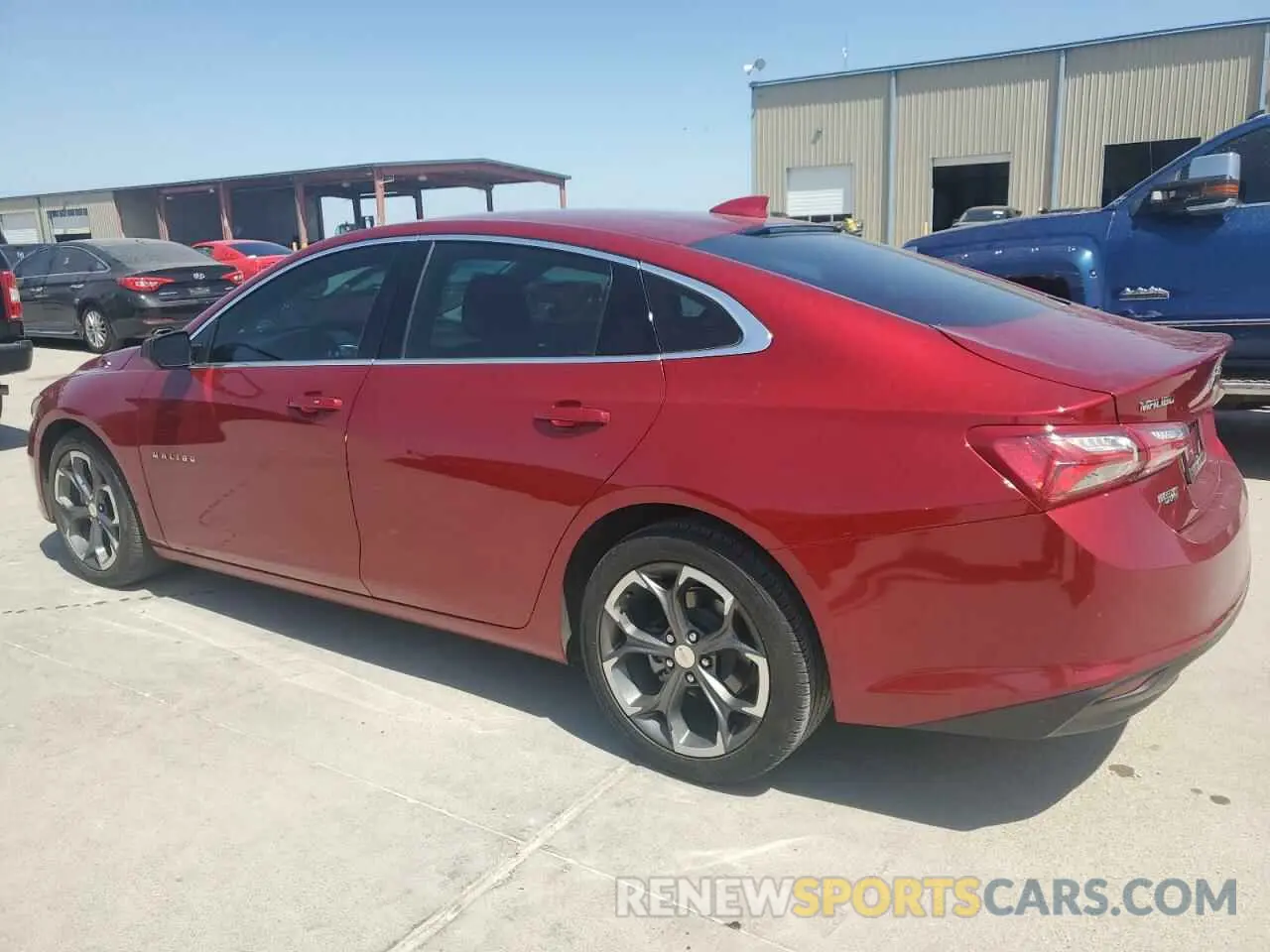 2 fotografías del automóvil dañado 1G1ZD5STXNF153885 CHEVROLET MALIBU 2022