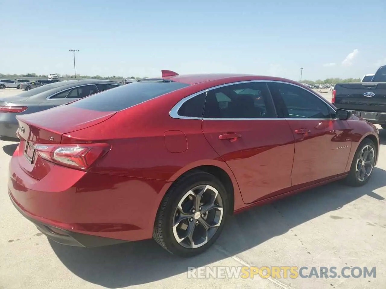 3 fotografías del automóvil dañado 1G1ZD5STXNF153885 CHEVROLET MALIBU 2022