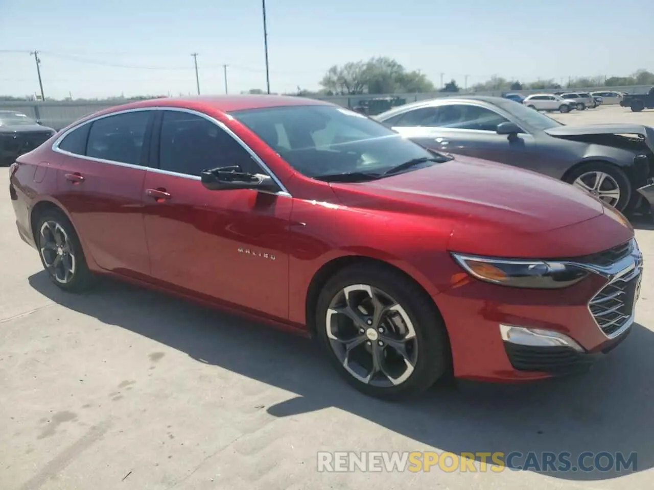 4 fotografías del automóvil dañado 1G1ZD5STXNF153885 CHEVROLET MALIBU 2022