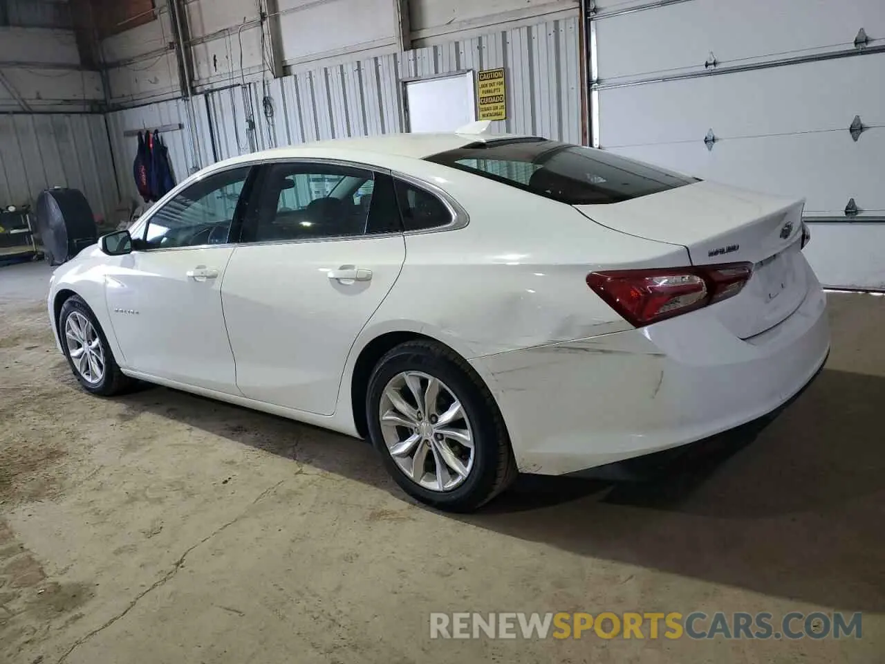2 fotografías del automóvil dañado 1G1ZD5STXNF158391 CHEVROLET MALIBU 2022