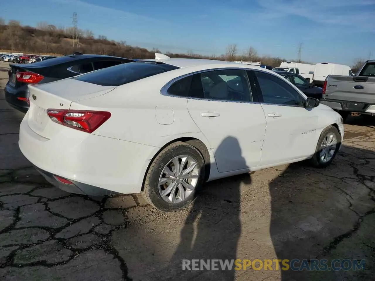 3 fotografías del automóvil dañado 1G1ZD5STXNF158391 CHEVROLET MALIBU 2022