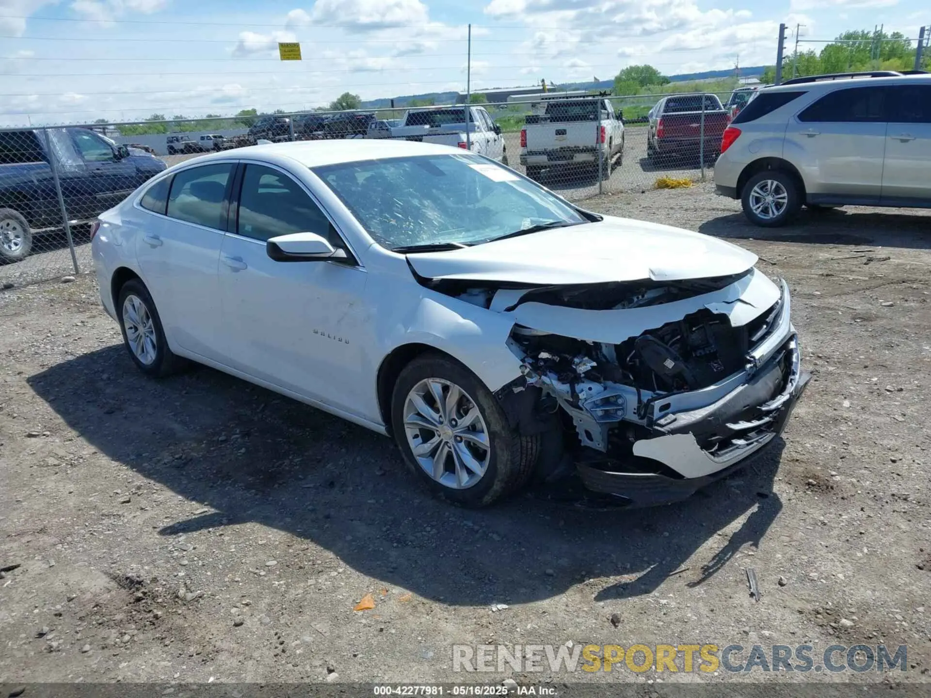 1 fotografías del automóvil dañado 1G1ZD5STXNF163011 CHEVROLET MALIBU 2022