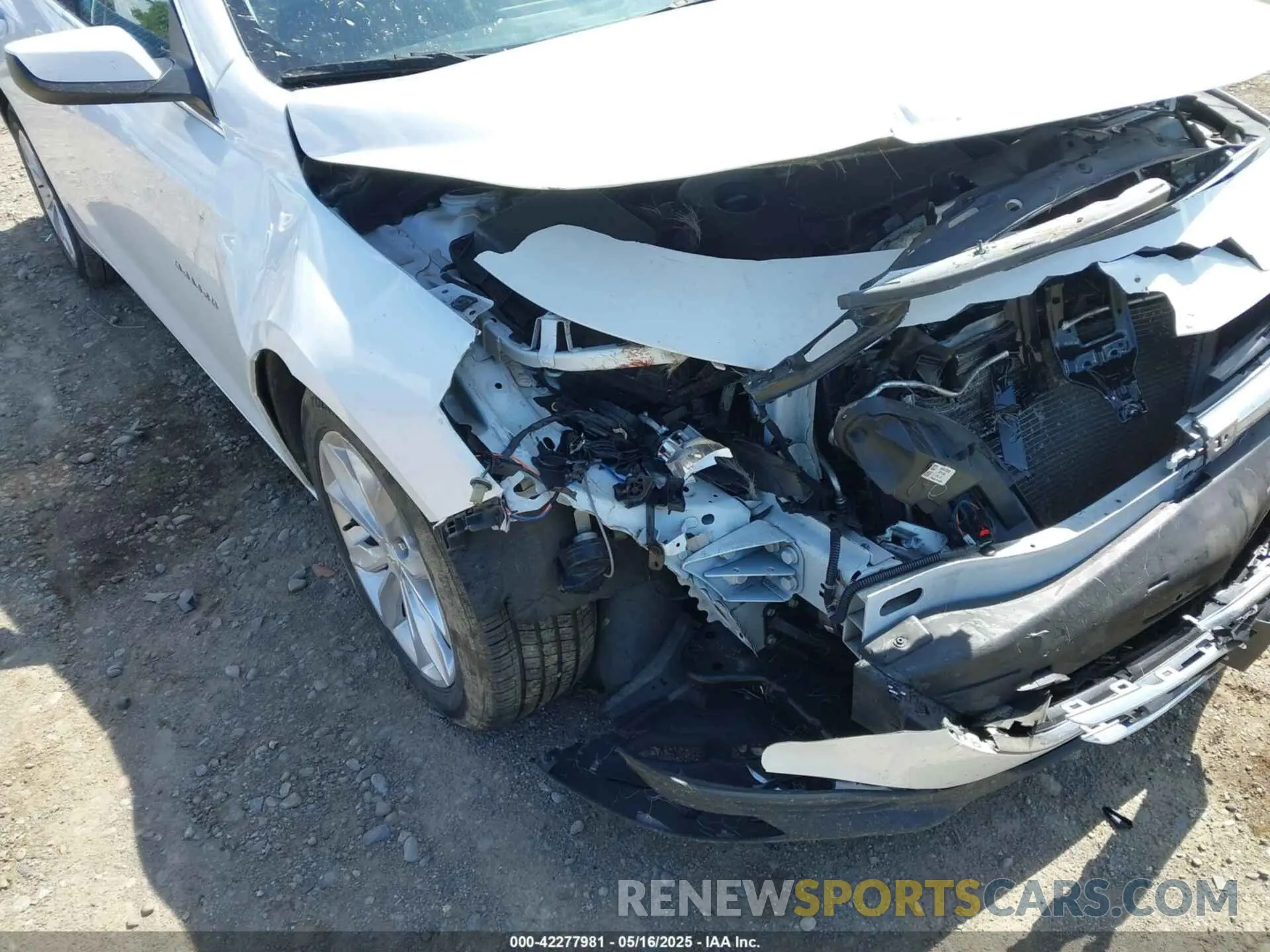 17 fotografías del automóvil dañado 1G1ZD5STXNF163011 CHEVROLET MALIBU 2022