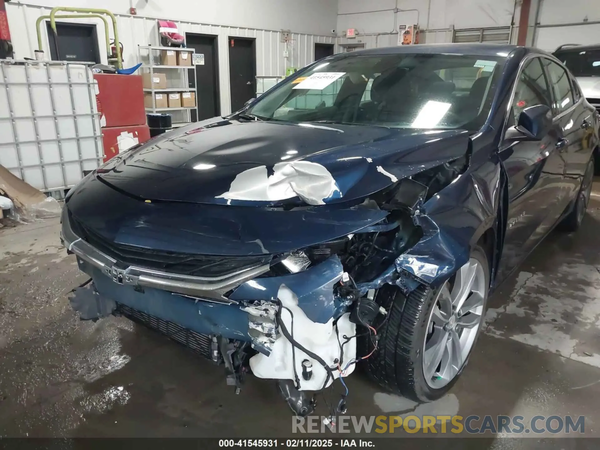 6 fotografías del automóvil dañado 1G1ZD5STXNF166717 CHEVROLET MALIBU 2022
