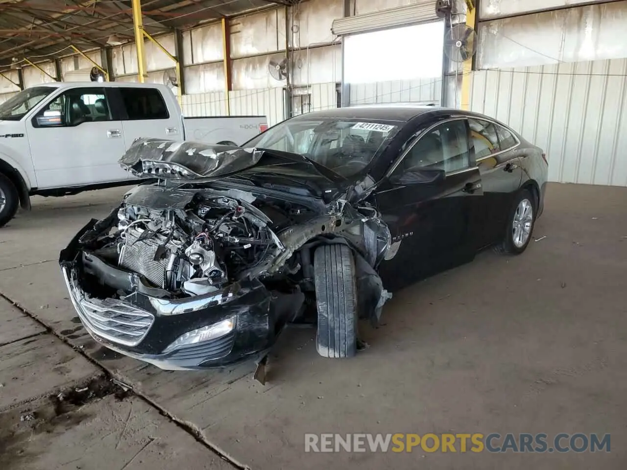 1 fotografías del automóvil dañado 1G1ZD5STXNF173425 CHEVROLET MALIBU 2022