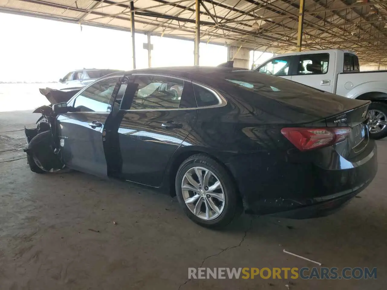 2 fotografías del automóvil dañado 1G1ZD5STXNF173425 CHEVROLET MALIBU 2022