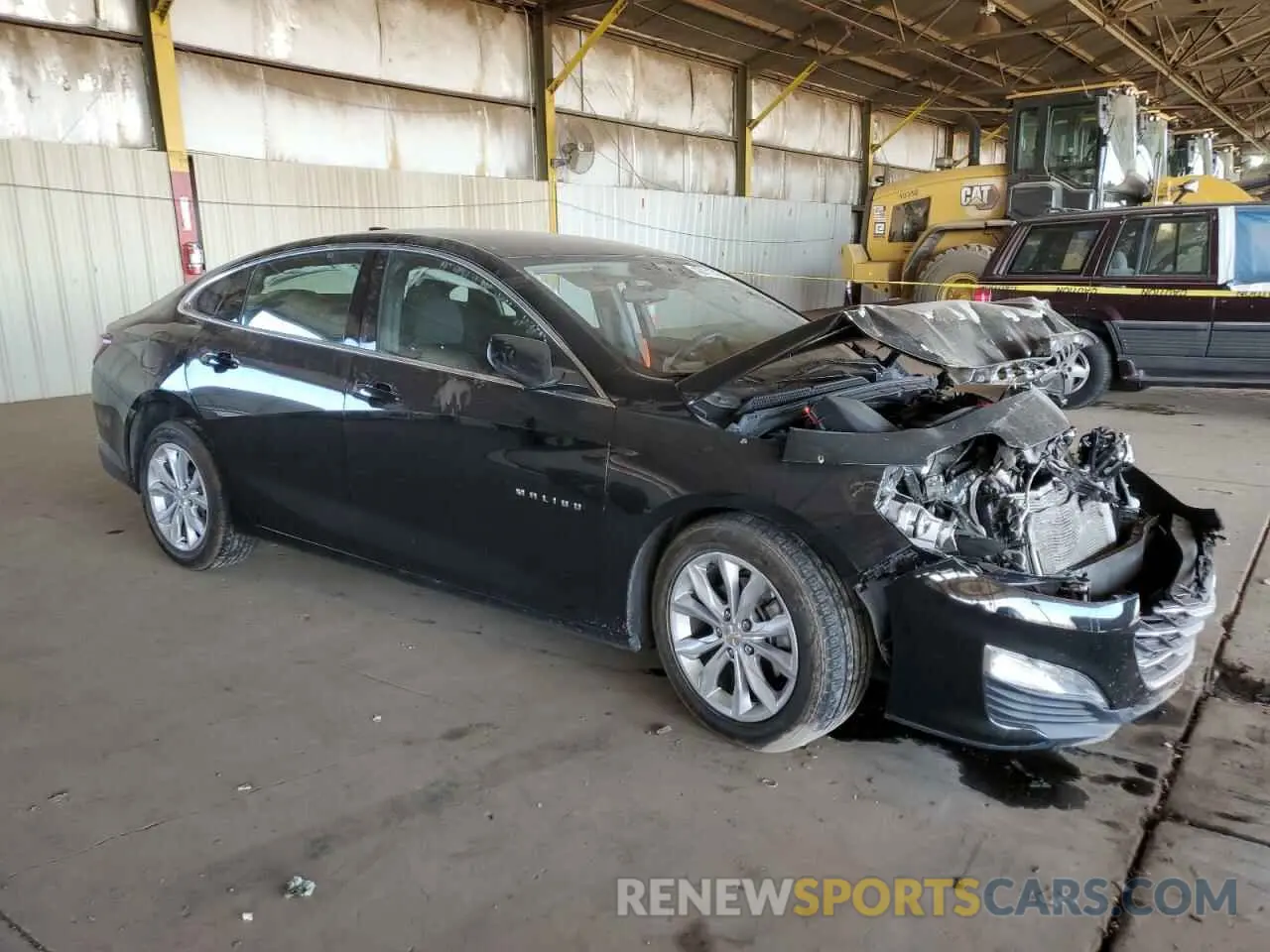 4 fotografías del automóvil dañado 1G1ZD5STXNF173425 CHEVROLET MALIBU 2022