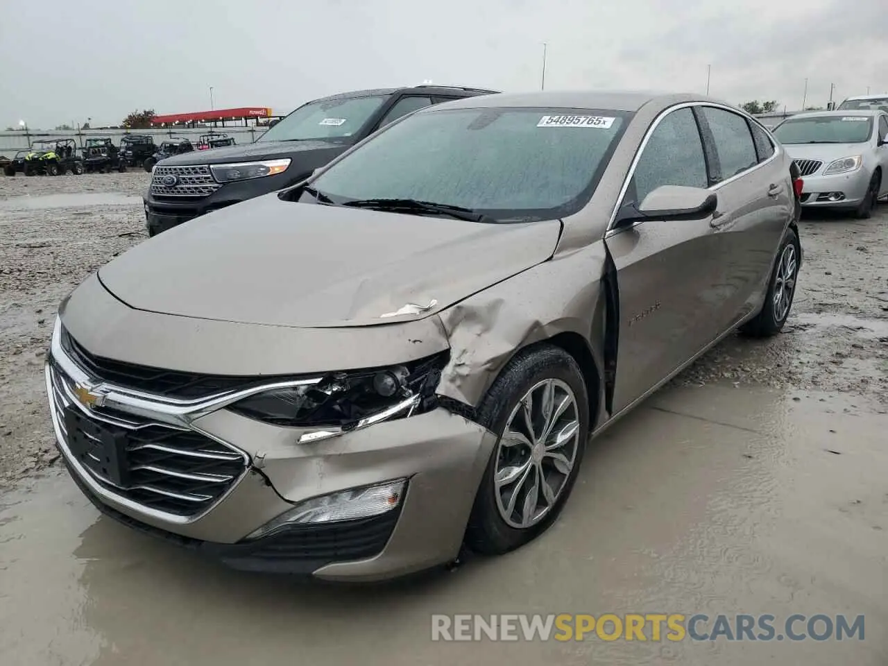 1 fotografías del automóvil dañado 1G1ZD5STXNF178009 CHEVROLET MALIBU 2022