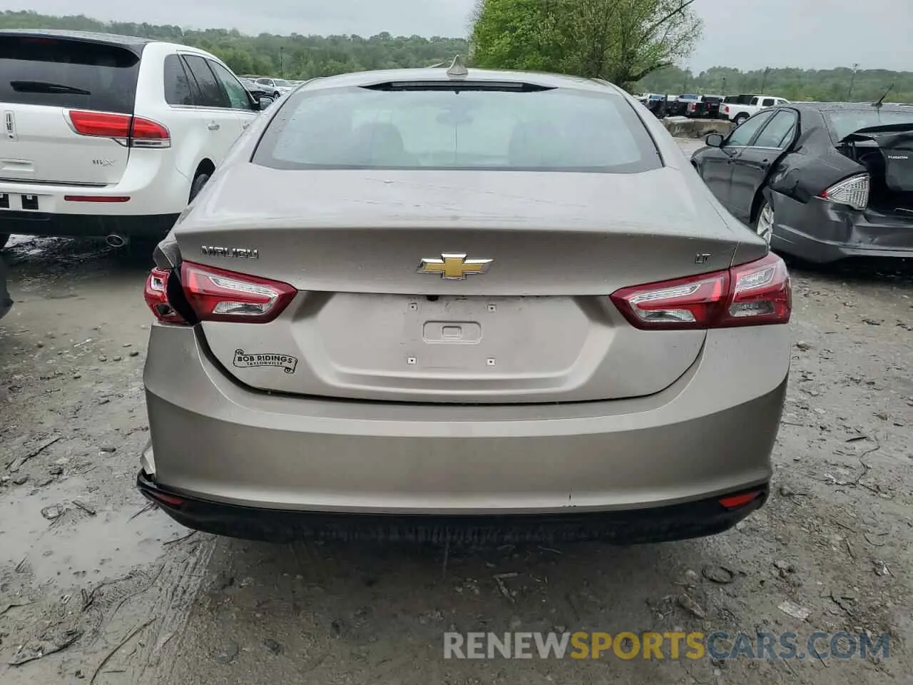6 fotografías del automóvil dañado 1G1ZD5STXNF178009 CHEVROLET MALIBU 2022