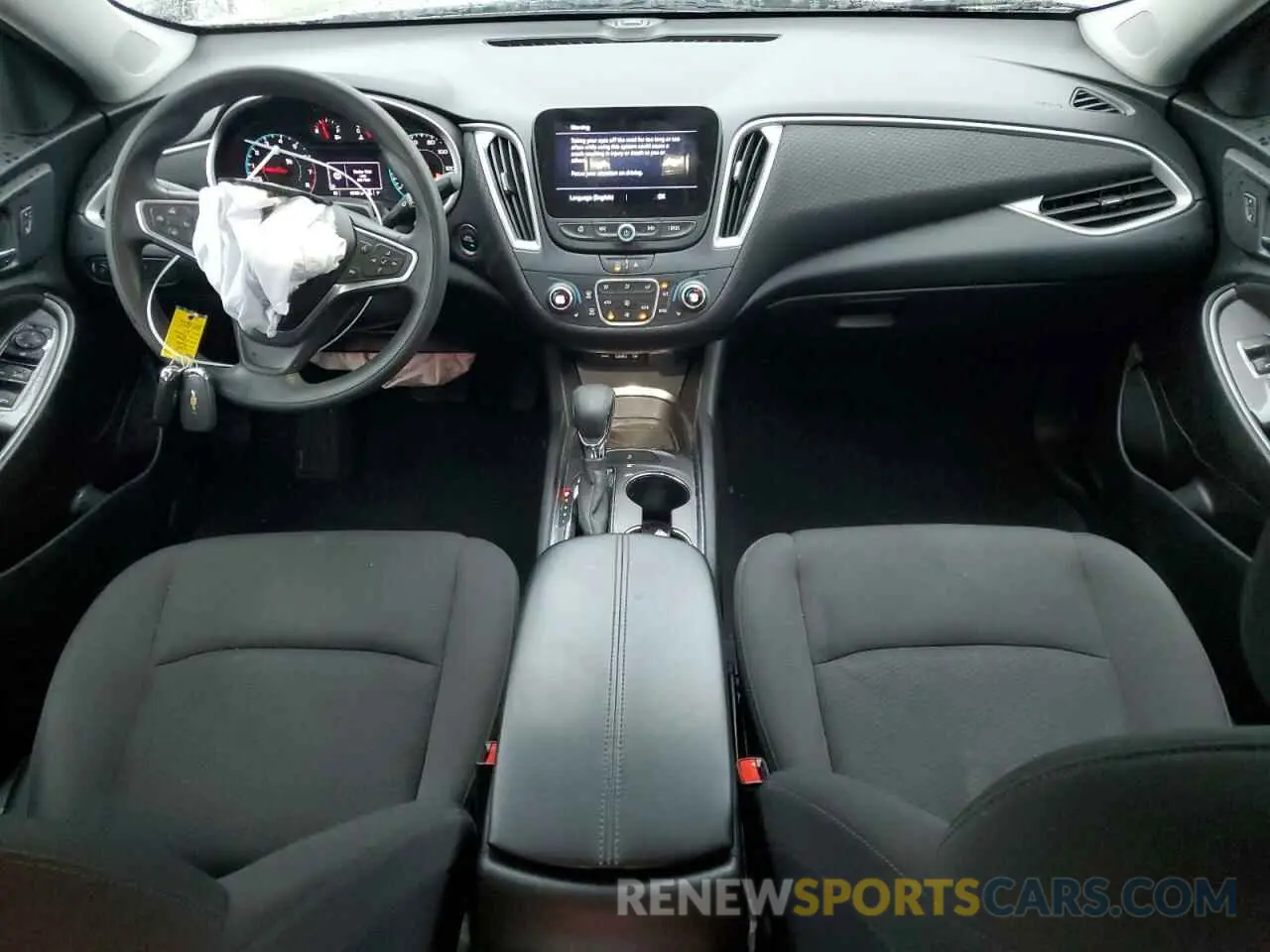 8 fotografías del automóvil dañado 1G1ZD5STXNF178009 CHEVROLET MALIBU 2022