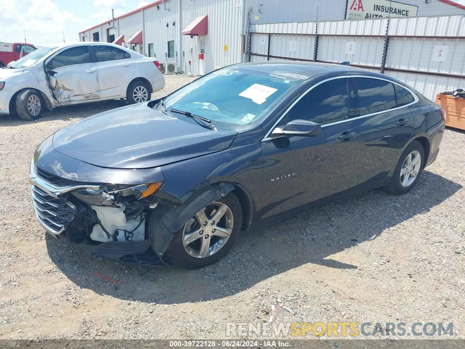 2 fotografías del automóvil dañado 1G1ZD5STXNF179323 CHEVROLET MALIBU 2022