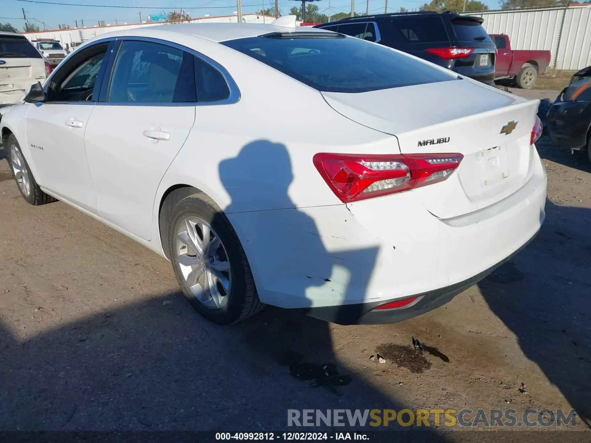 3 fotografías del automóvil dañado 1G1ZD5STXNF180763 CHEVROLET MALIBU 2022
