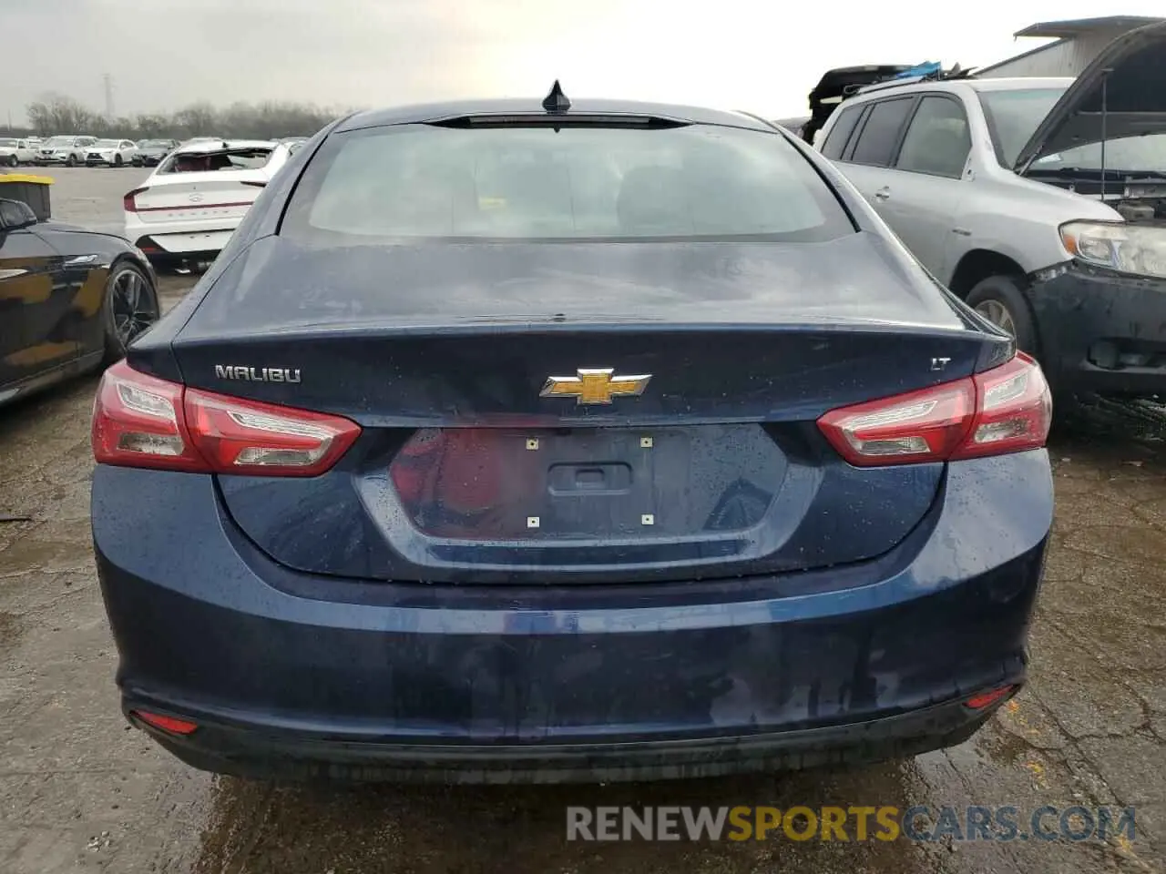 6 fotografías del automóvil dañado 1G1ZD5STXNF193559 CHEVROLET MALIBU 2022