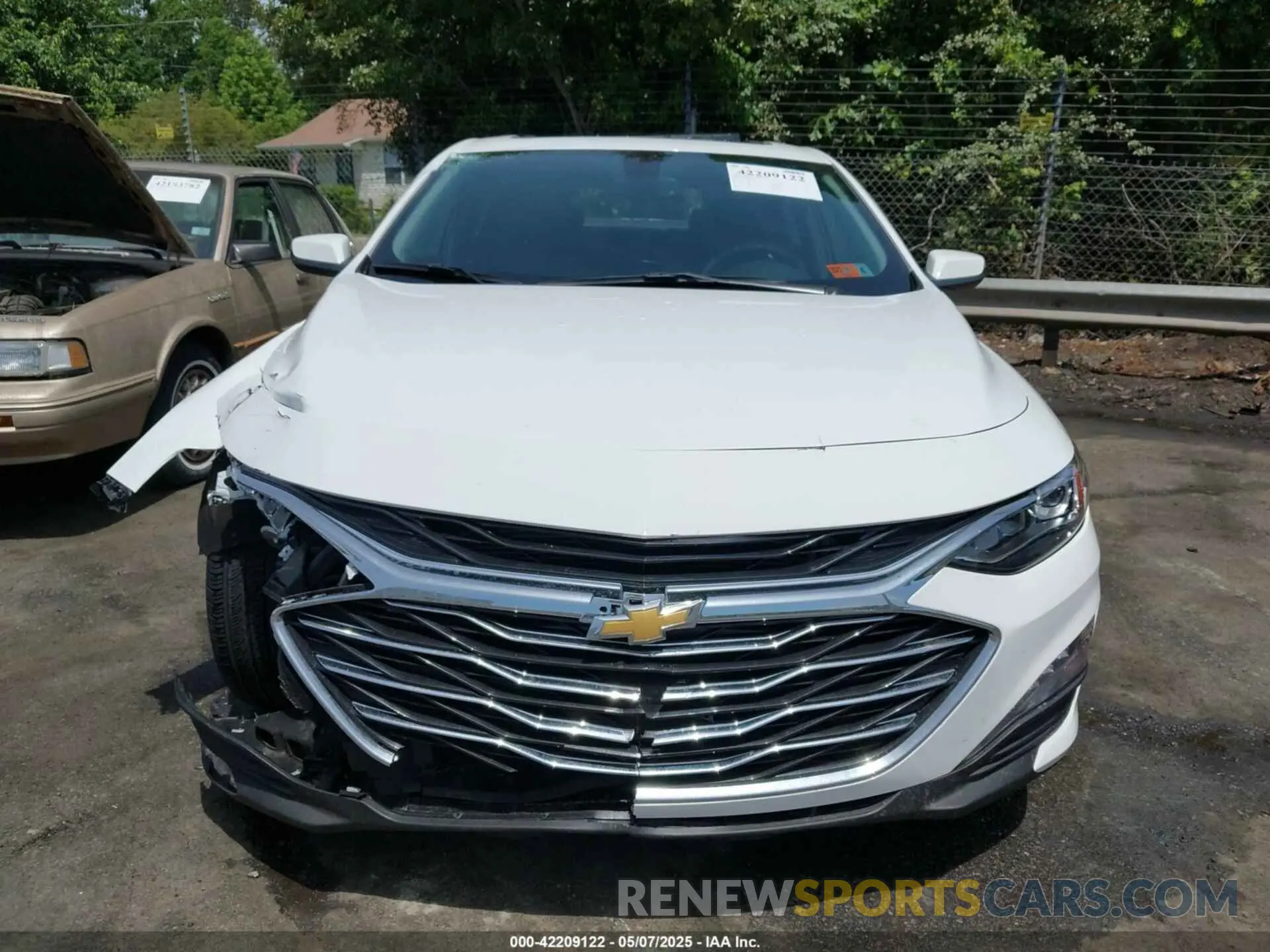12 fotografías del automóvil dañado 1G1ZE5SX0NF204326 CHEVROLET MALIBU 2022