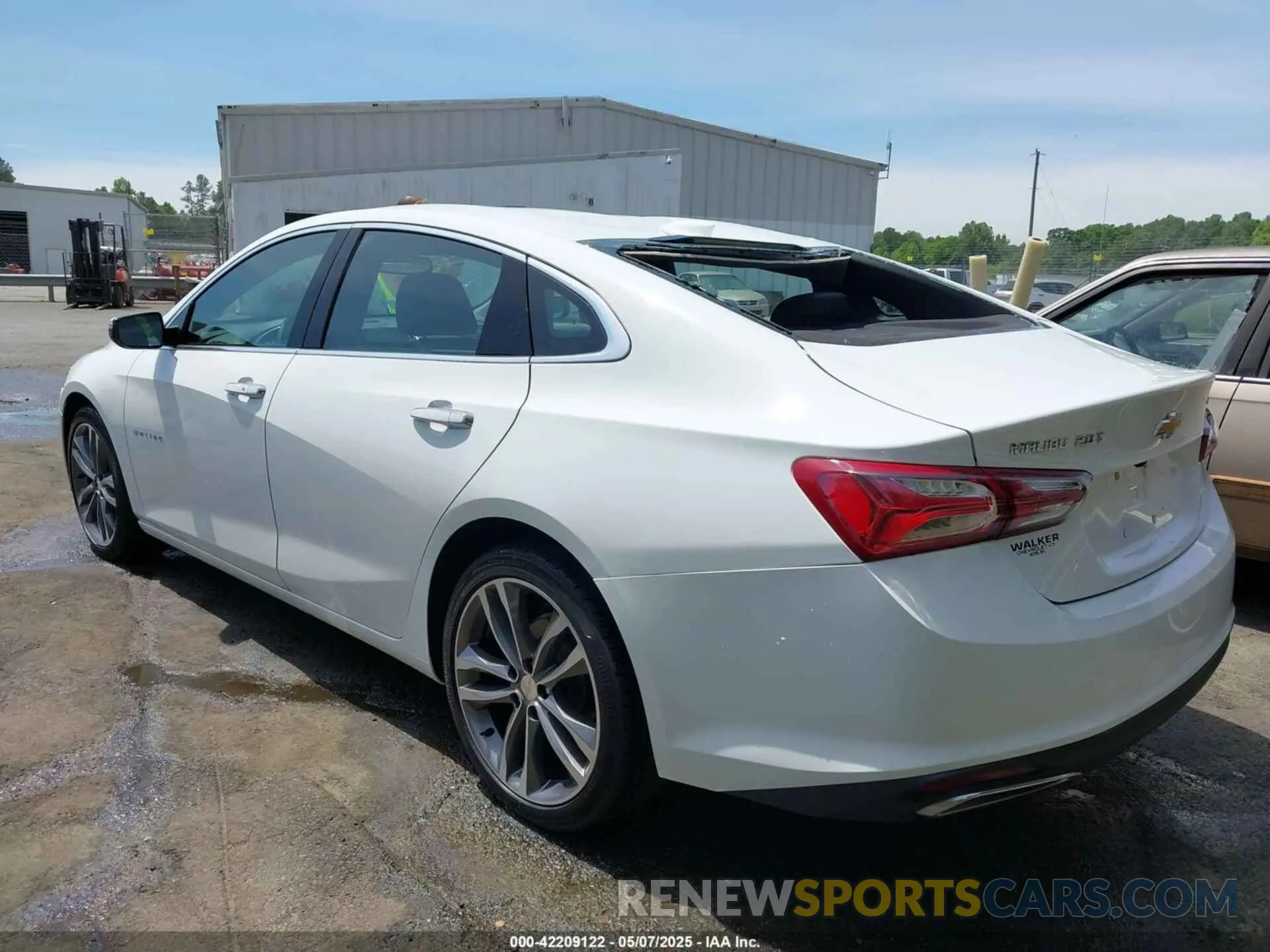 3 fotografías del automóvil dañado 1G1ZE5SX0NF204326 CHEVROLET MALIBU 2022