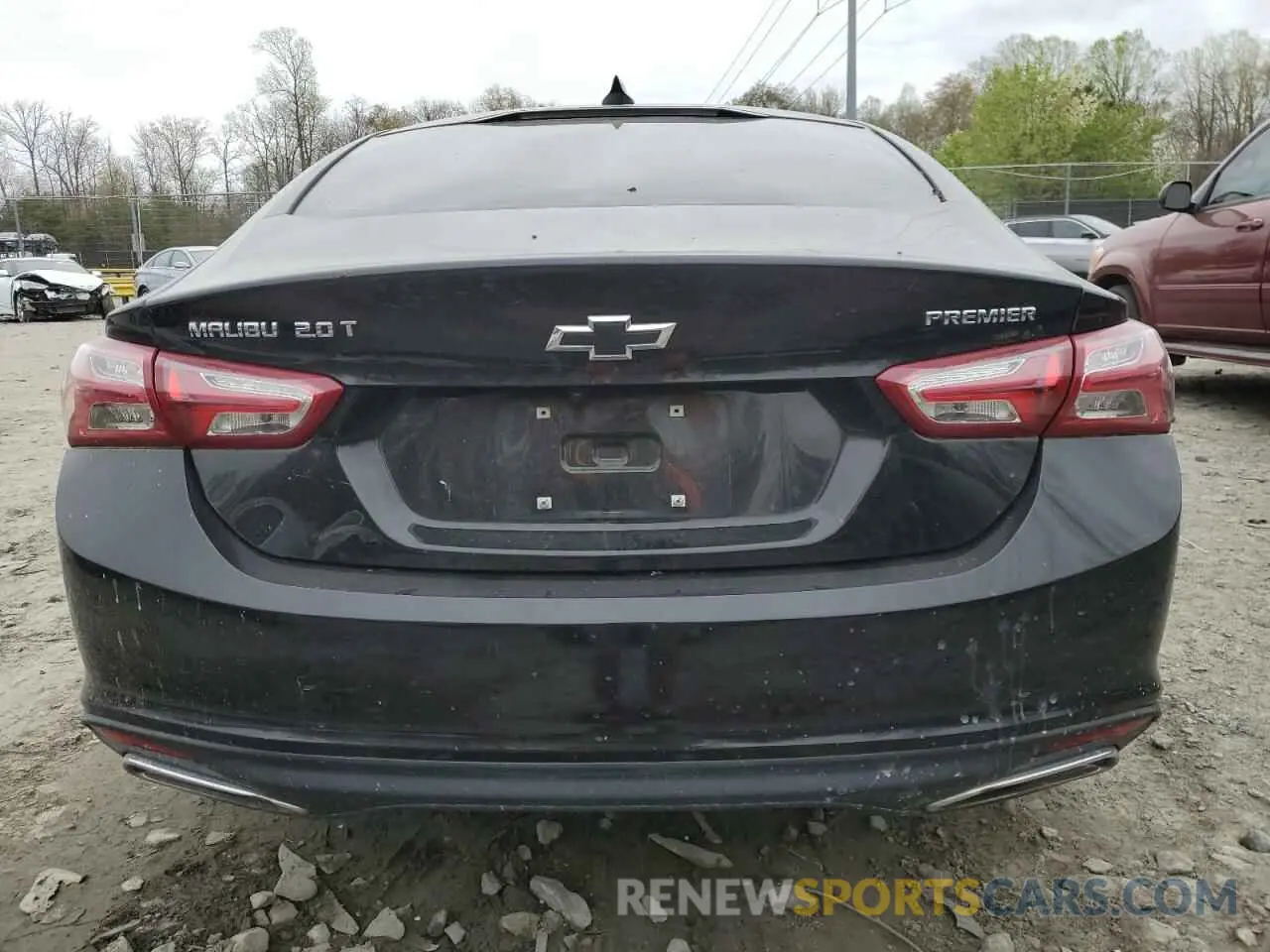 6 fotografías del automóvil dañado 1G1ZE5SX4NF194254 CHEVROLET MALIBU 2022
