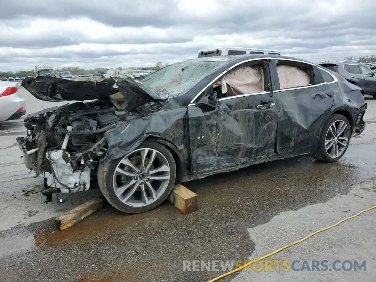1 fotografías del automóvil dañado 1G1ZE5SX5NF150702 CHEVROLET MALIBU 2022