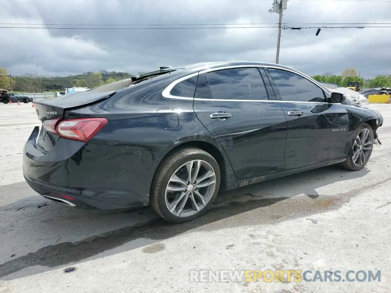 3 fotografías del automóvil dañado 1G1ZE5SX5NF150702 CHEVROLET MALIBU 2022