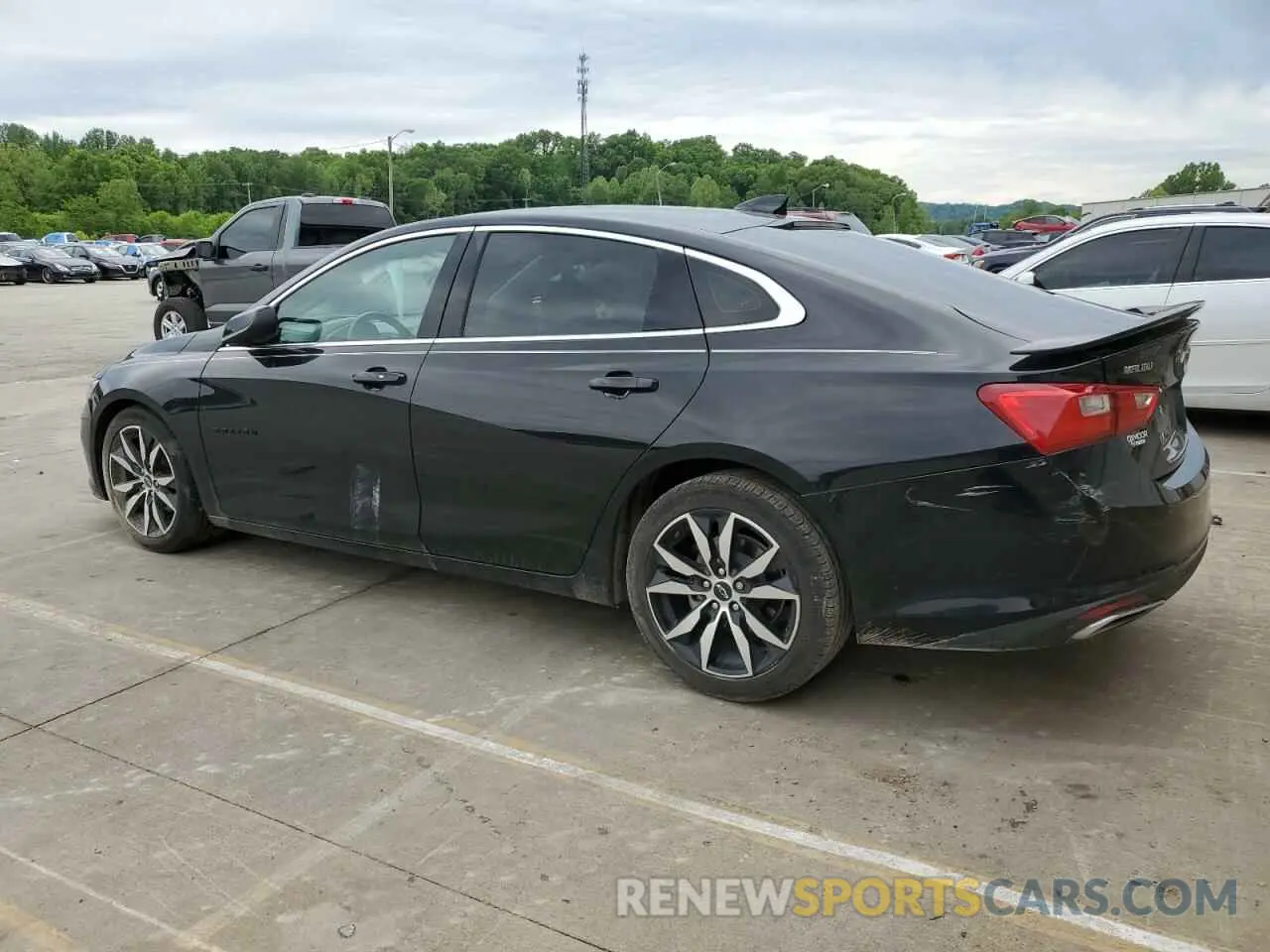 2 fotografías del automóvil dañado 1G1ZG5ST0NF102046 CHEVROLET MALIBU 2022