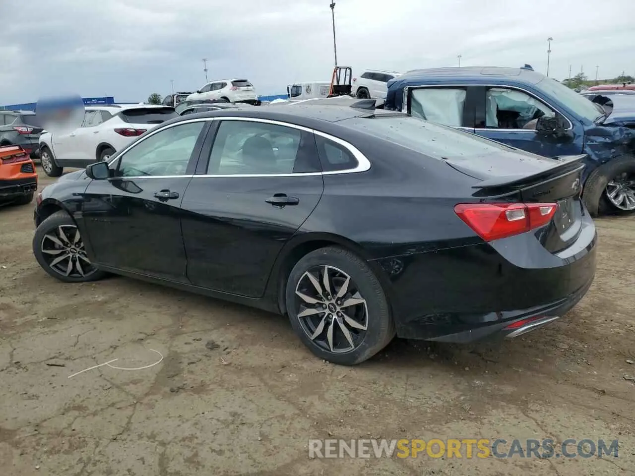 2 fotografías del automóvil dañado 1G1ZG5ST0NF105206 CHEVROLET MALIBU 2022