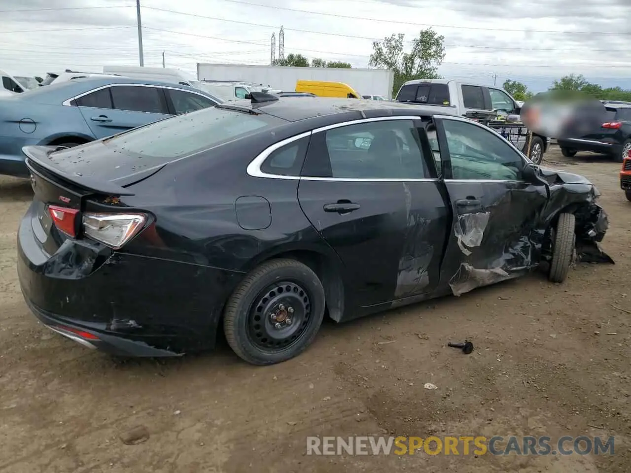 3 fotografías del automóvil dañado 1G1ZG5ST0NF105206 CHEVROLET MALIBU 2022