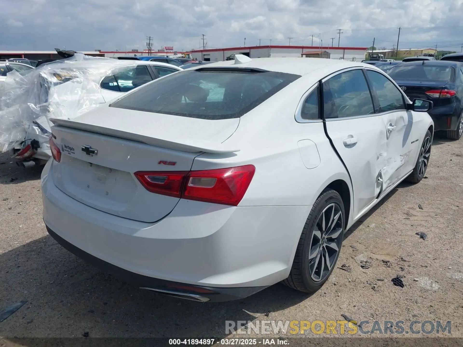 4 fotografías del automóvil dañado 1G1ZG5ST0NF207167 CHEVROLET MALIBU 2022
