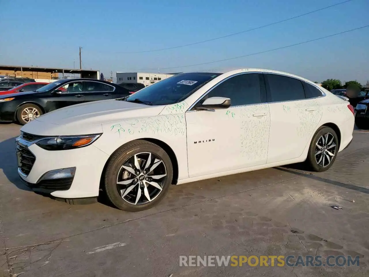 1 fotografías del automóvil dañado 1G1ZG5ST1NF105537 CHEVROLET MALIBU 2022