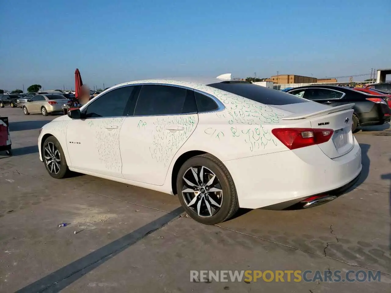 2 fotografías del automóvil dañado 1G1ZG5ST1NF105537 CHEVROLET MALIBU 2022