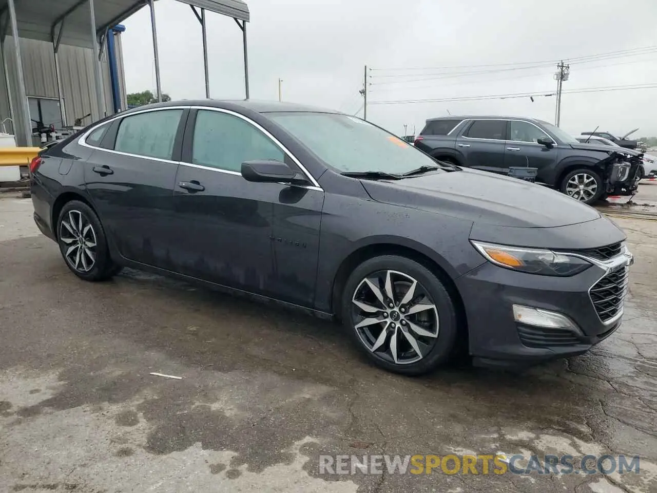 4 fotografías del automóvil dañado 1G1ZG5ST1NF108194 CHEVROLET MALIBU 2022
