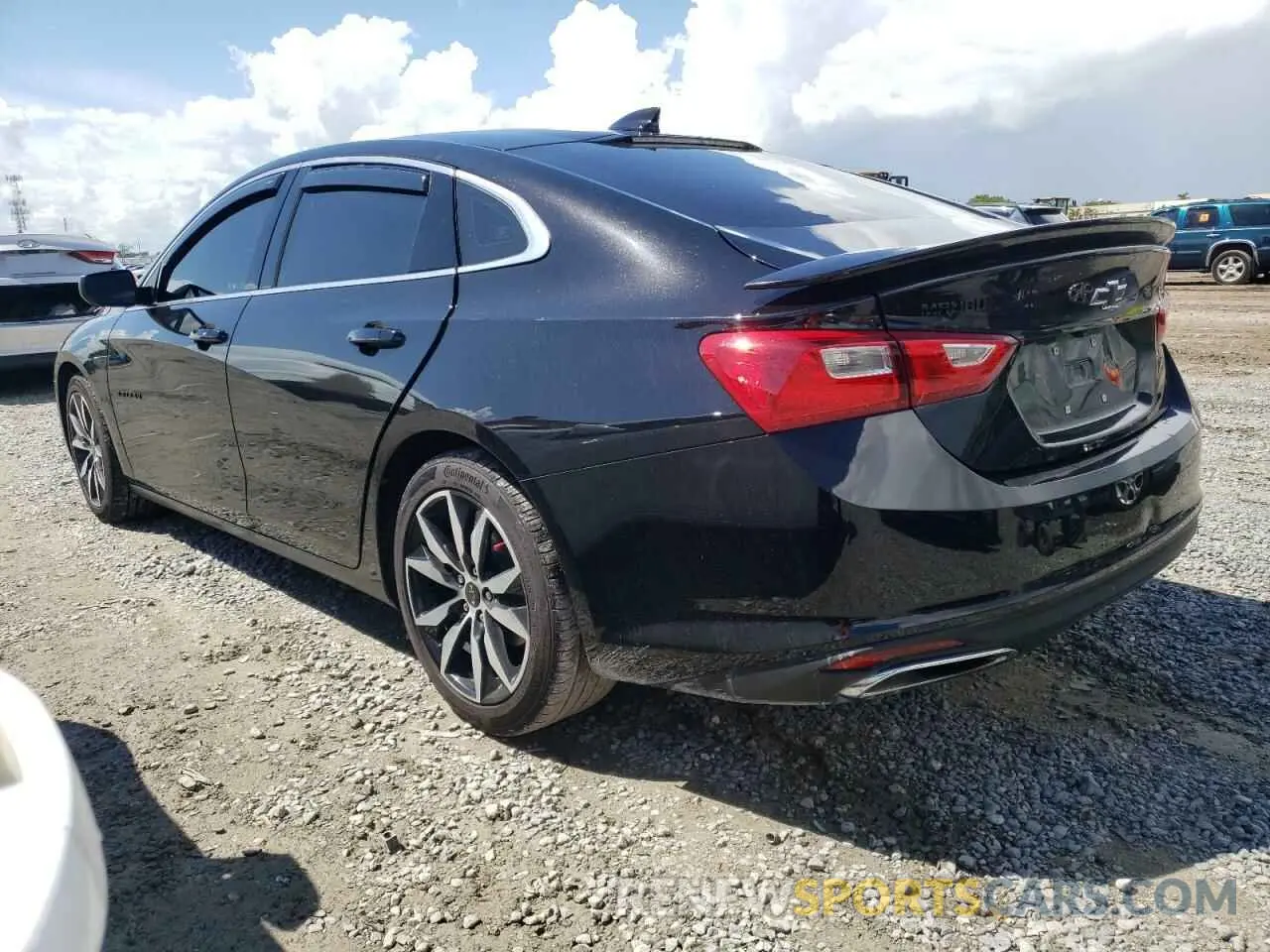 2 fotografías del automóvil dañado 1G1ZG5ST2NF205808 CHEVROLET MALIBU 2022