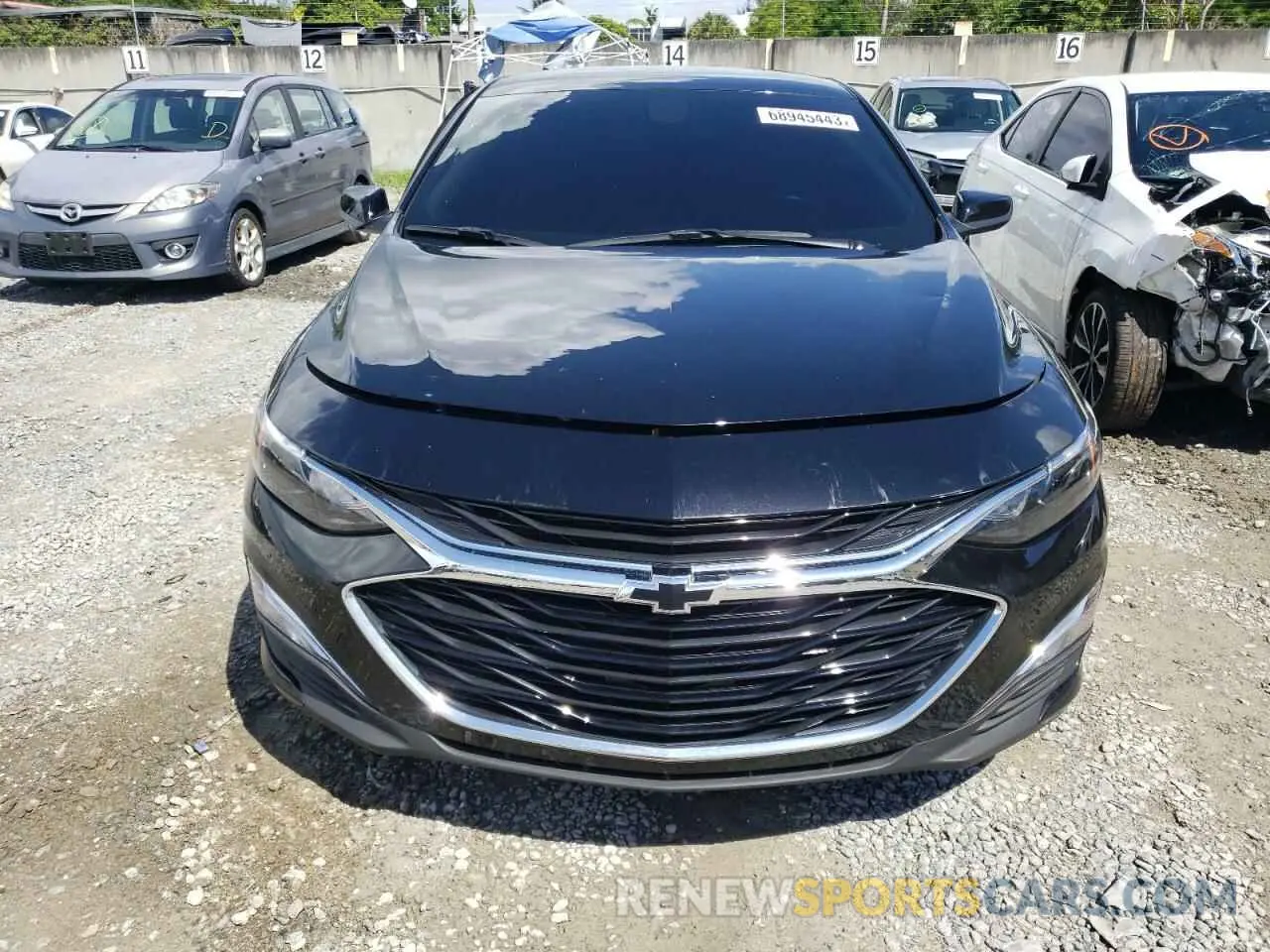 5 fotografías del automóvil dañado 1G1ZG5ST2NF205808 CHEVROLET MALIBU 2022