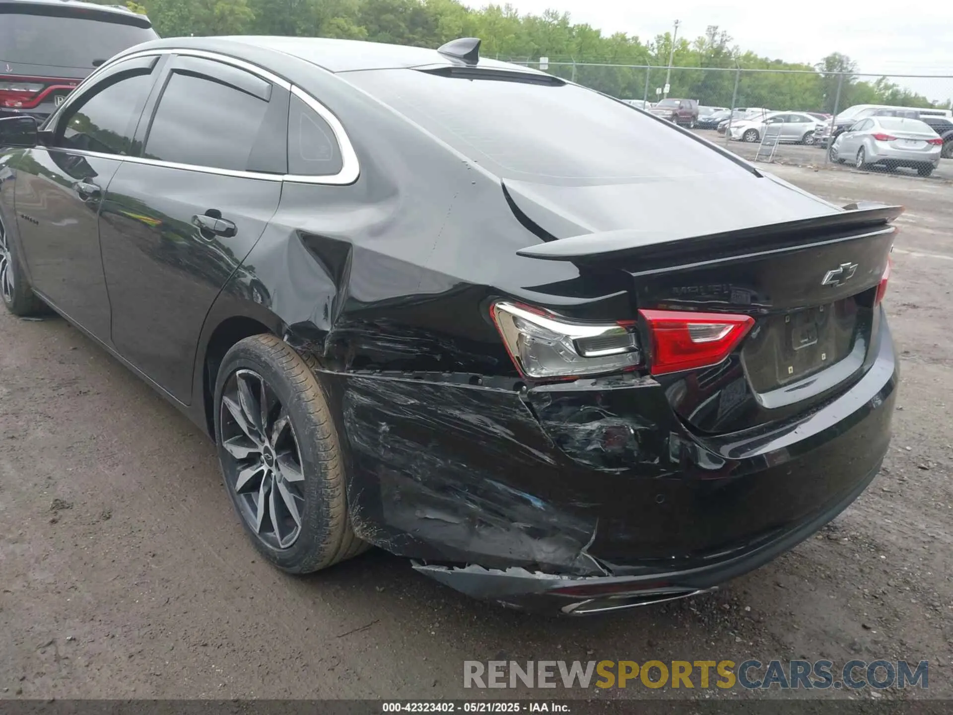 6 fotografías del automóvil dañado 1G1ZG5ST2NF214928 CHEVROLET MALIBU 2022