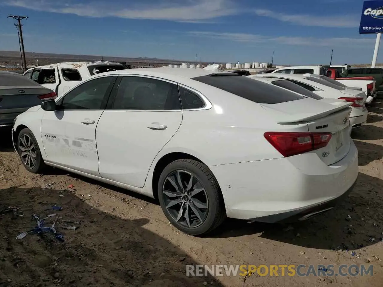2 fotografías del automóvil dañado 1G1ZG5ST3NF216137 CHEVROLET MALIBU 2022