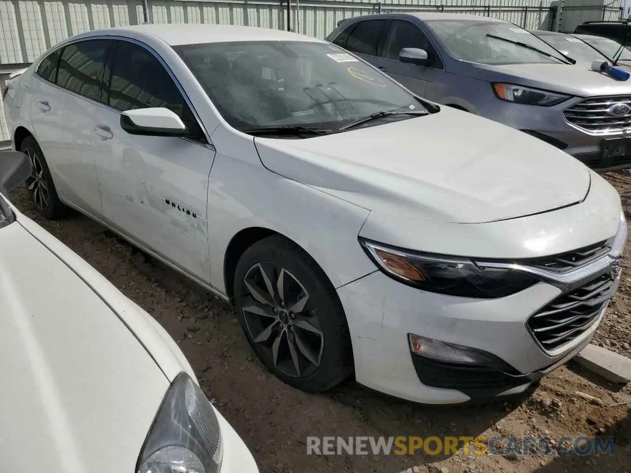 4 fotografías del automóvil dañado 1G1ZG5ST3NF216137 CHEVROLET MALIBU 2022