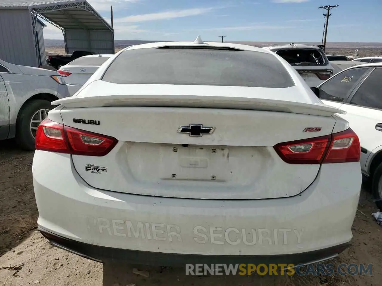 6 fotografías del automóvil dañado 1G1ZG5ST3NF216137 CHEVROLET MALIBU 2022
