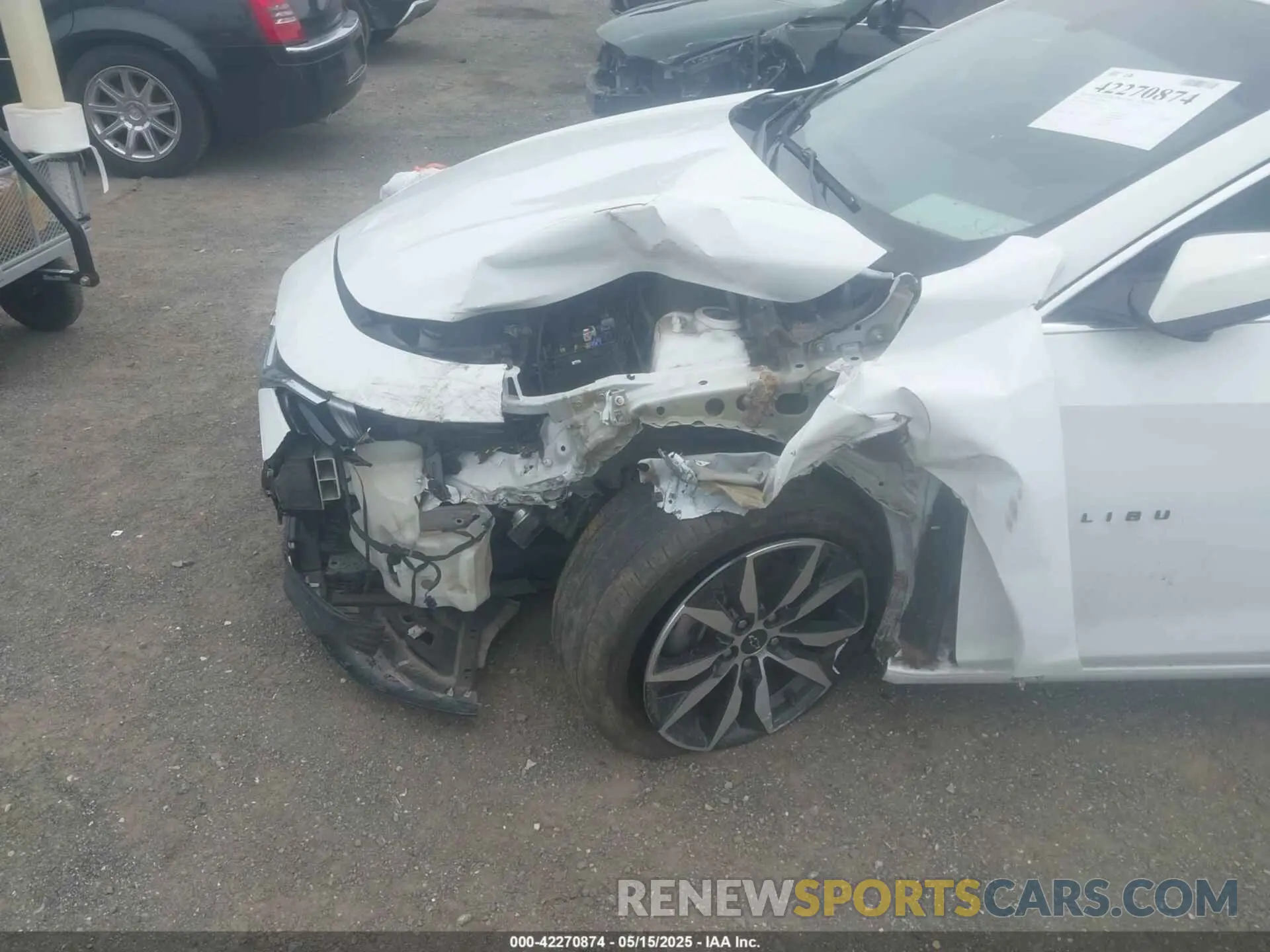 18 fotografías del automóvil dañado 1G1ZG5ST4NF104012 CHEVROLET MALIBU 2022