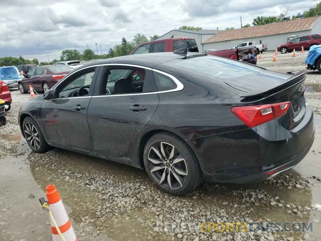 2 fotografías del automóvil dañado 1G1ZG5ST4NF212369 CHEVROLET MALIBU 2022