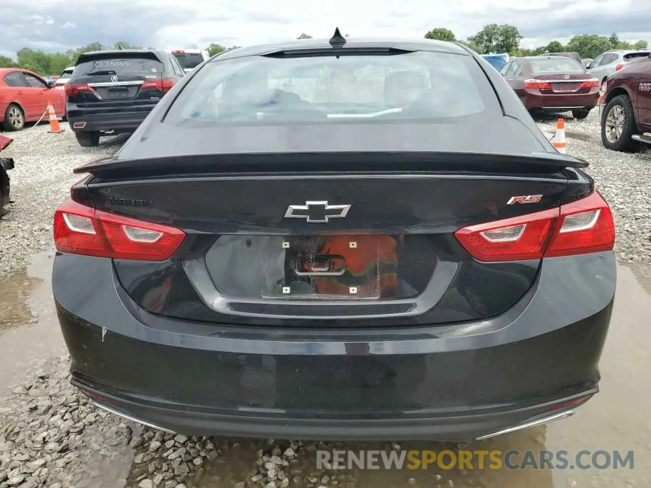 6 fotografías del automóvil dañado 1G1ZG5ST4NF212369 CHEVROLET MALIBU 2022