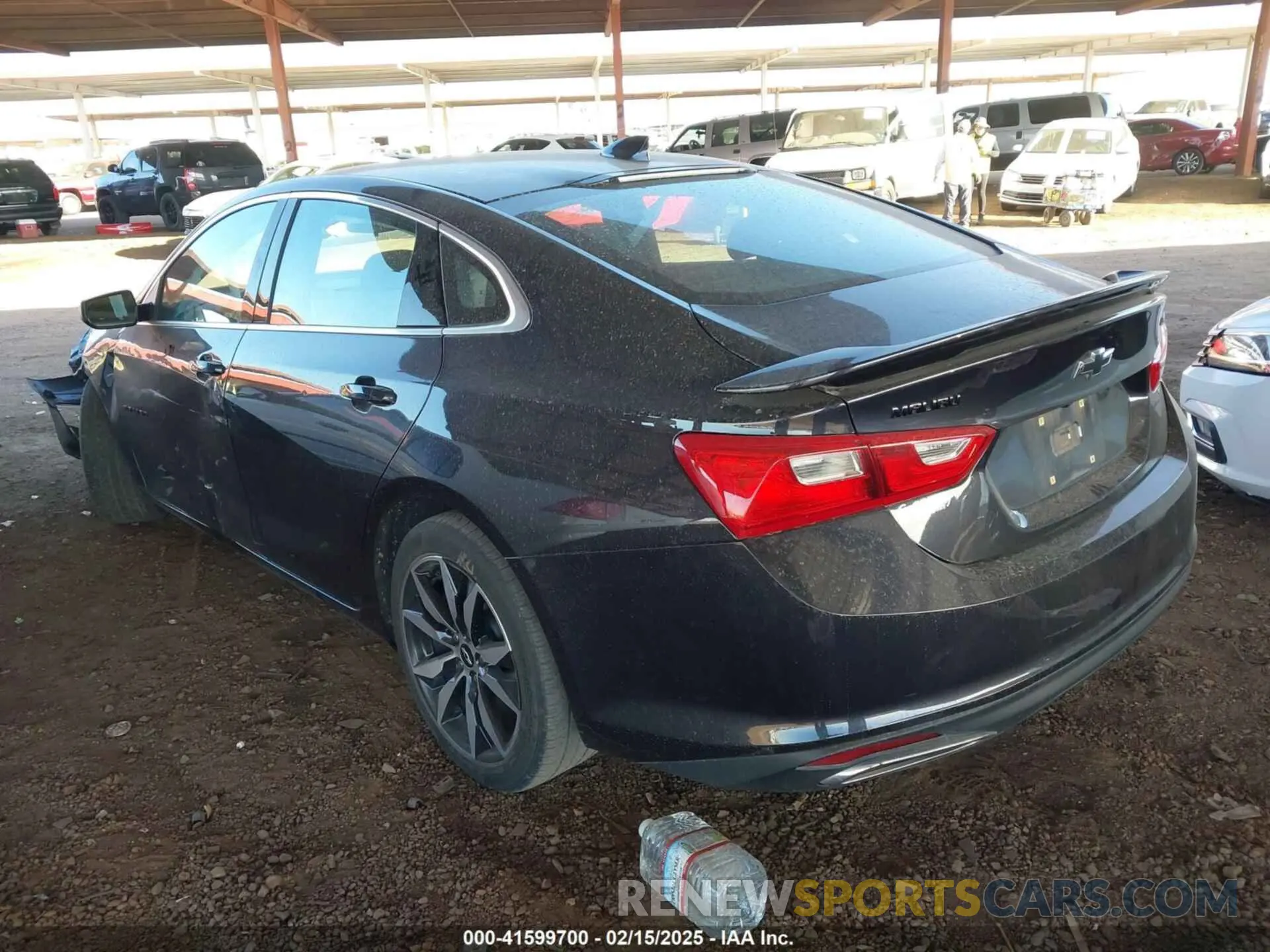 3 fotografías del automóvil dañado 1G1ZG5ST6NF204936 CHEVROLET MALIBU 2022