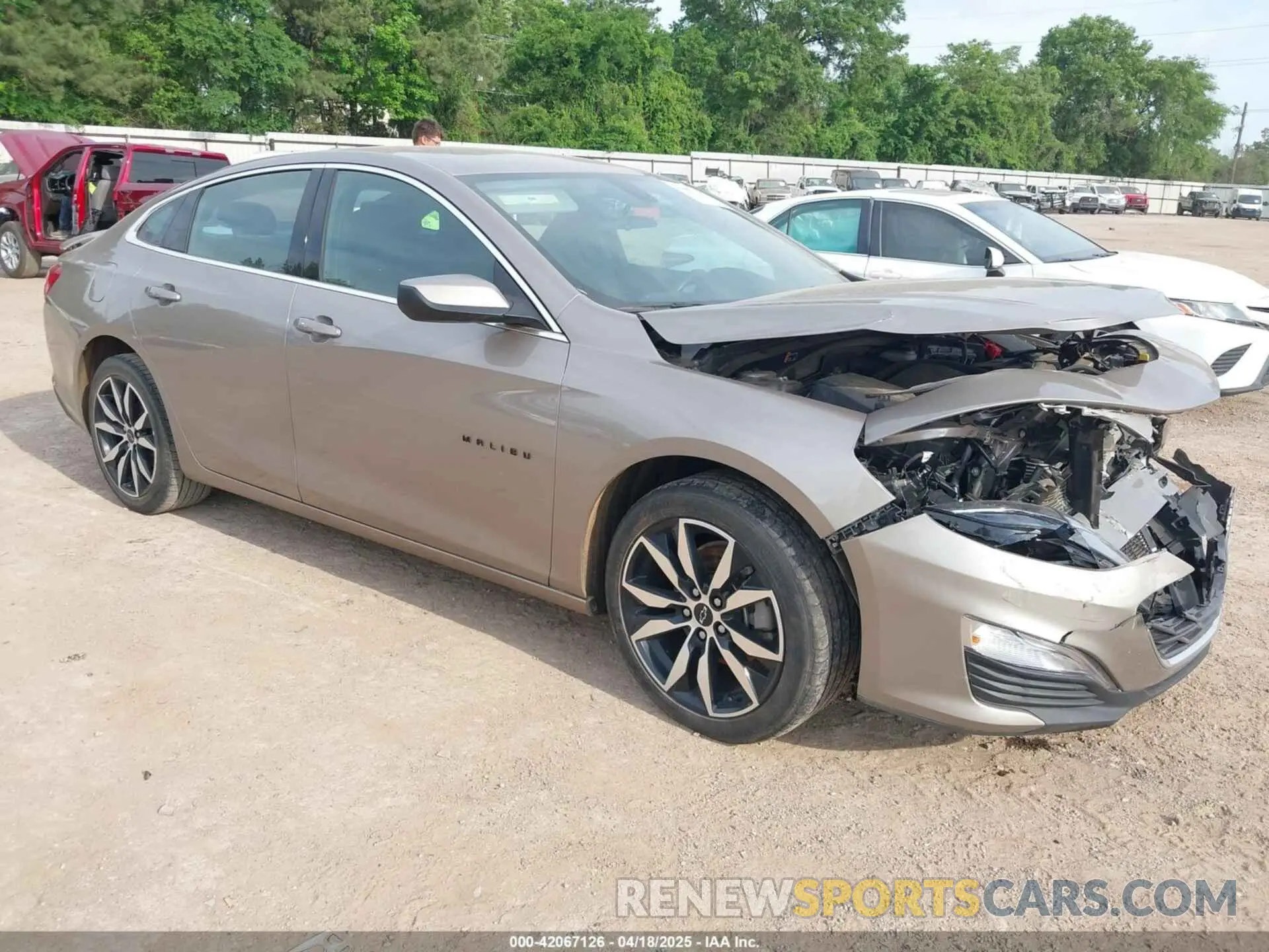 1 fotografías del automóvil dañado 1G1ZG5ST7NF197186 CHEVROLET MALIBU 2022
