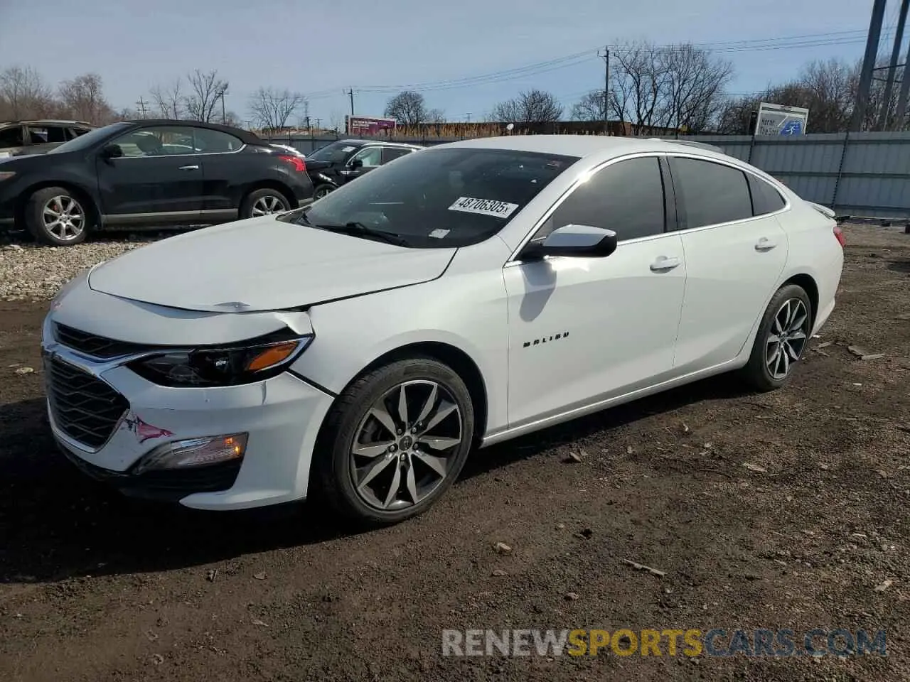 1 fotografías del automóvil dañado 1G1ZG5ST7NF204914 CHEVROLET MALIBU 2022