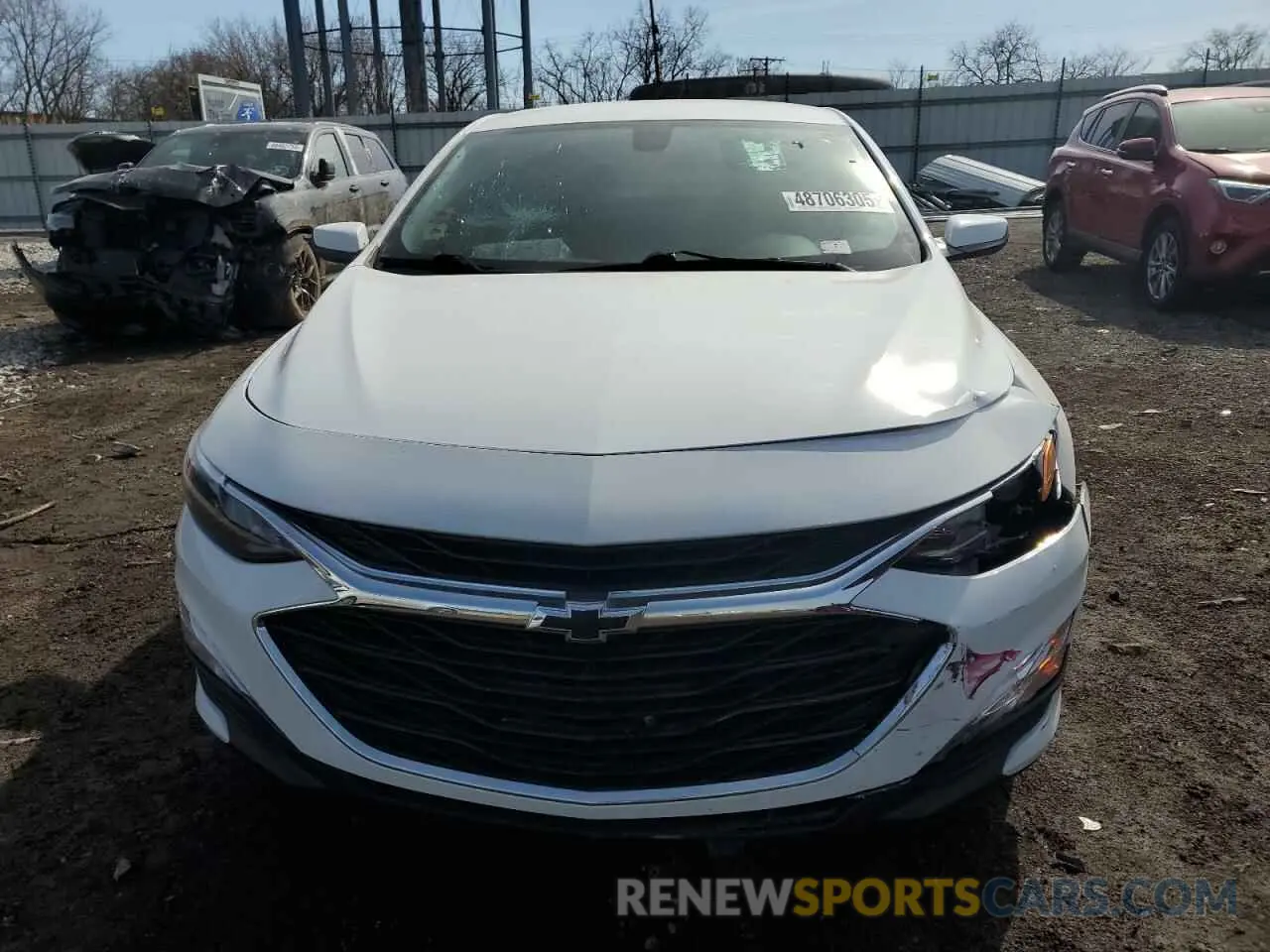 5 fotografías del automóvil dañado 1G1ZG5ST7NF204914 CHEVROLET MALIBU 2022