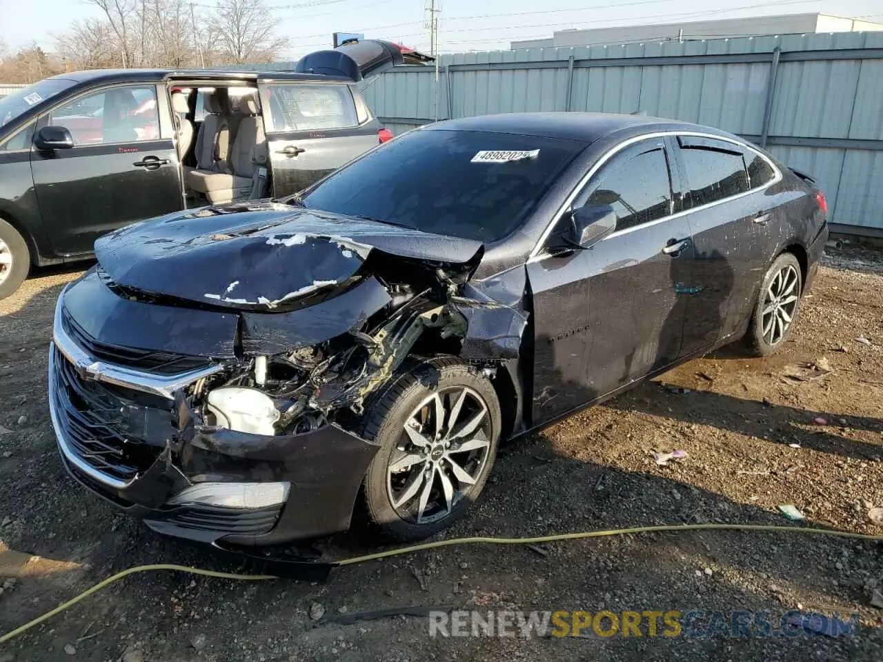 1 fotografías del automóvil dañado 1G1ZG5ST8NF202413 CHEVROLET MALIBU 2022