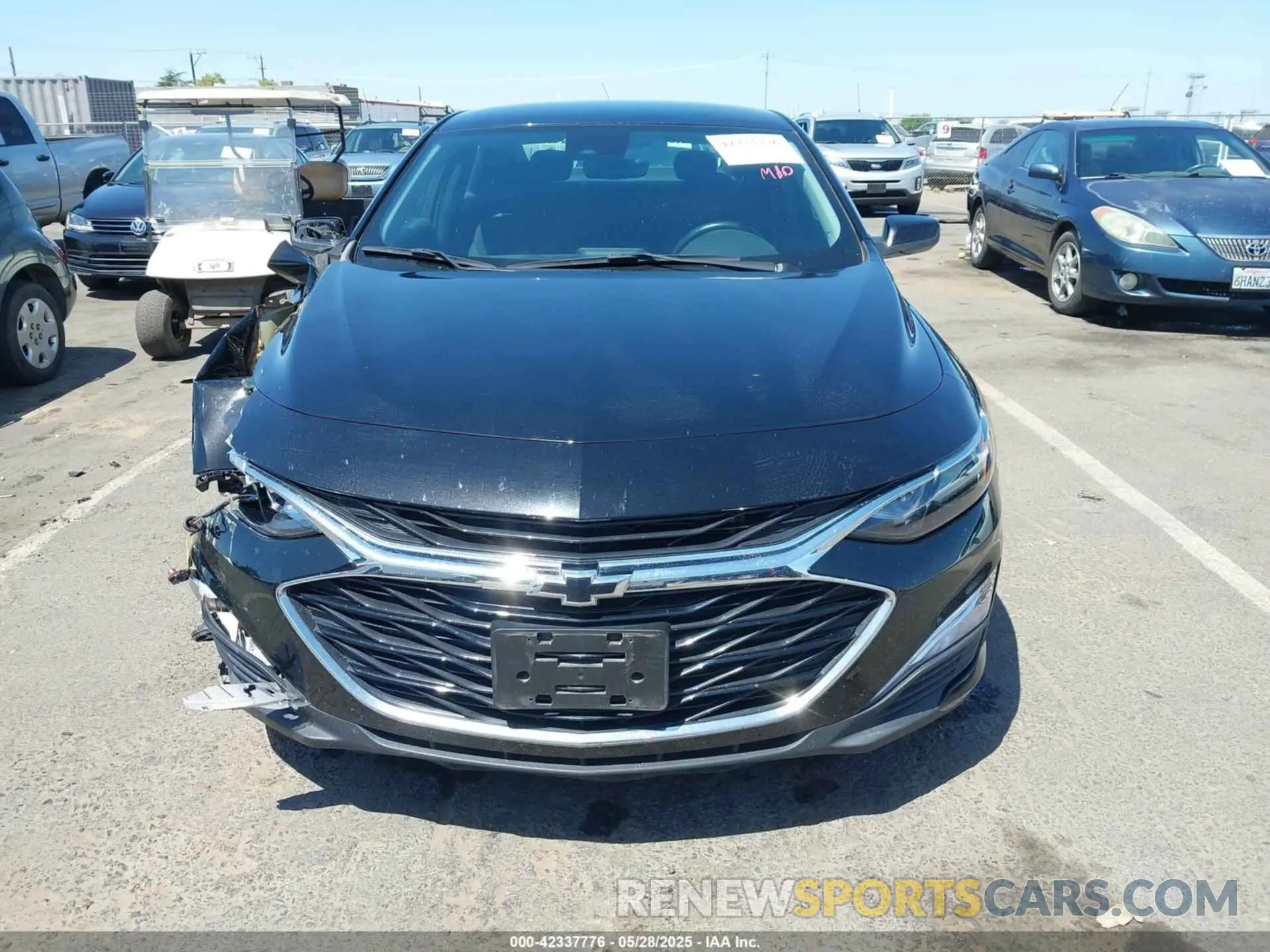 12 fotografías del automóvil dañado 1G1ZG5ST9NF102157 CHEVROLET MALIBU 2022