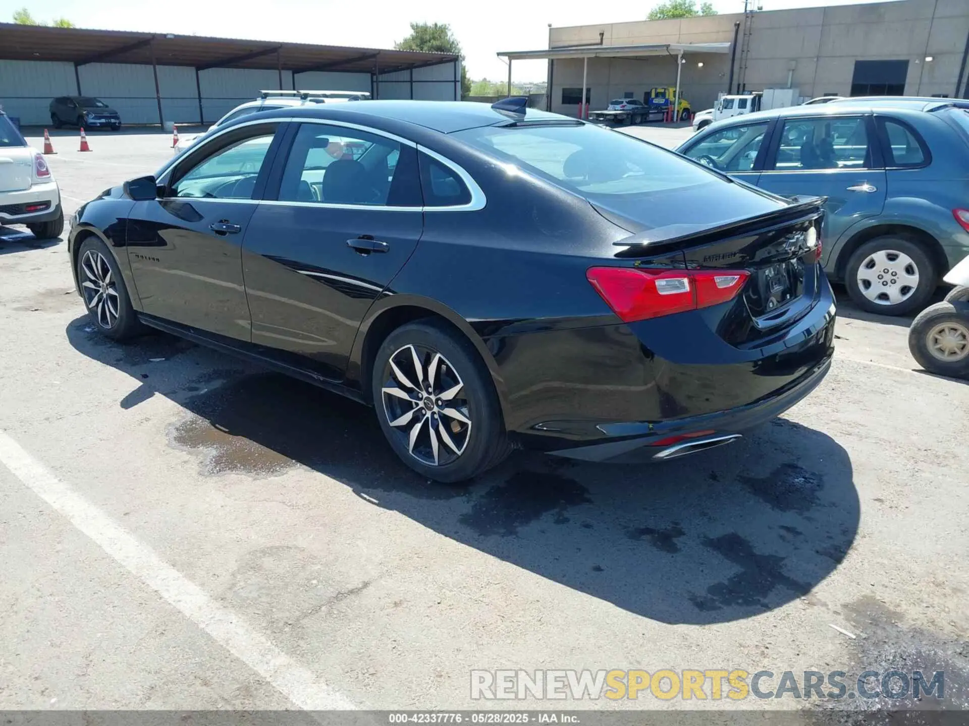 3 fotografías del automóvil dañado 1G1ZG5ST9NF102157 CHEVROLET MALIBU 2022