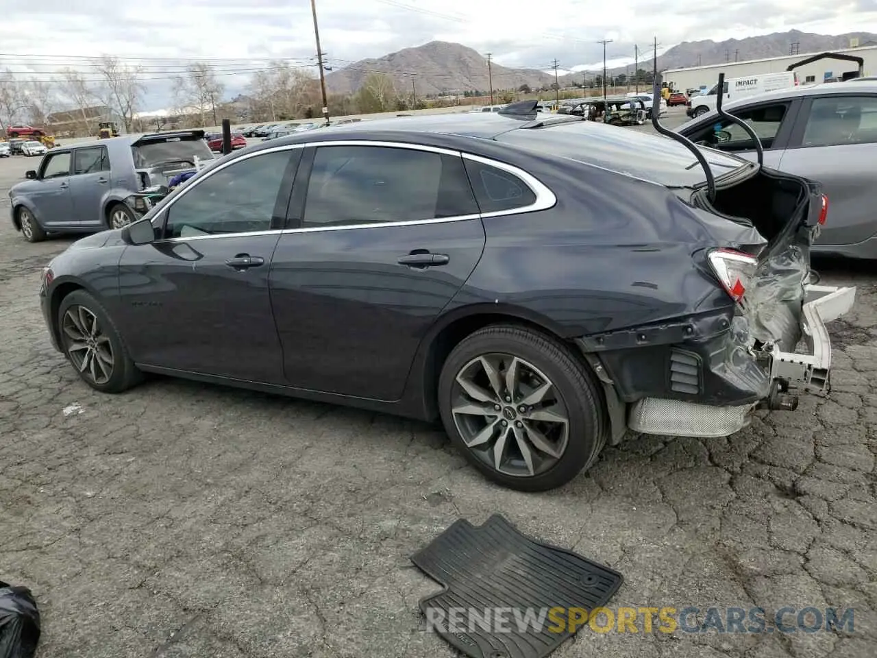 2 fotografías del automóvil dañado 1G1ZG5STXNF182567 CHEVROLET MALIBU 2022