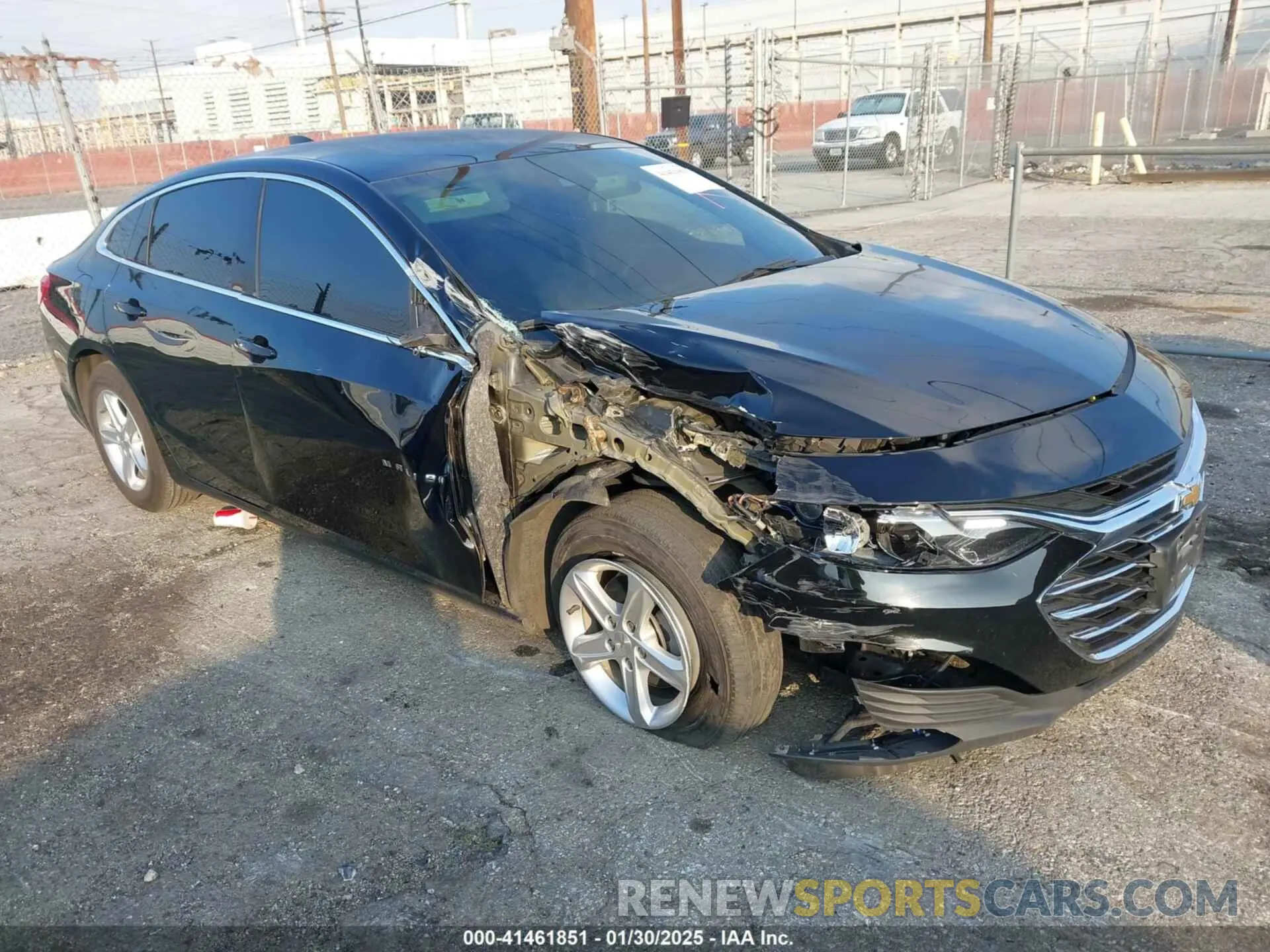 1 fotografías del automóvil dañado 1G1ZB5ST0PF124615 CHEVROLET MALIBU 2023